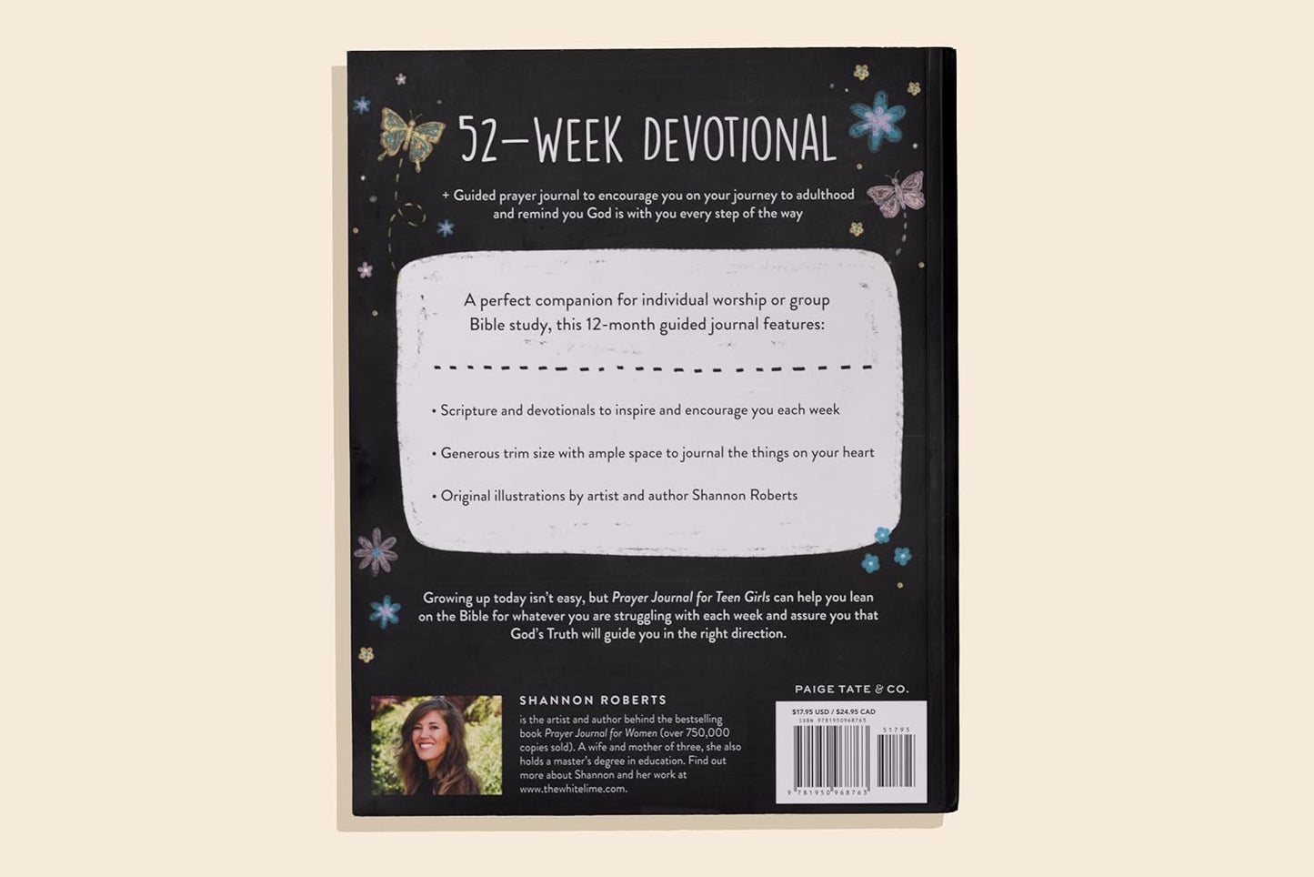 Prayer Journal for Teen Girls: 52-Week Scripture, Devotional, & Guided Prayer Journal