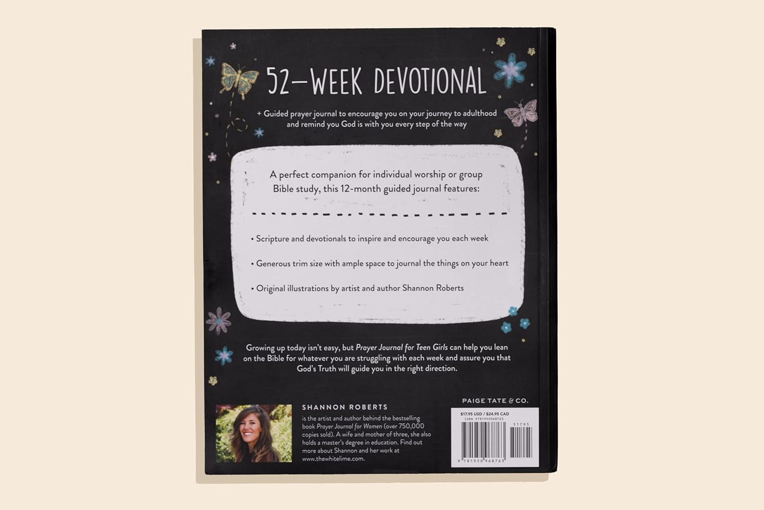 Prayer Journal for Teen Girls: 52-Week Scripture, Devotional, & Guided Prayer Journal